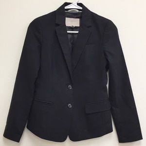 Banana Republic Petite Black Jacket/Blazer